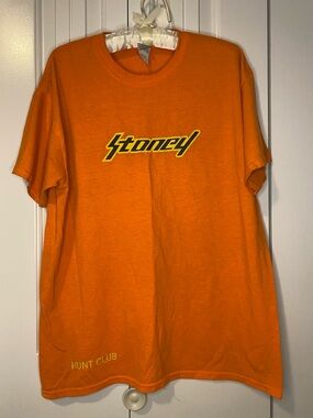 Post Malone Stoney Hunt Club Orange T-Shirt